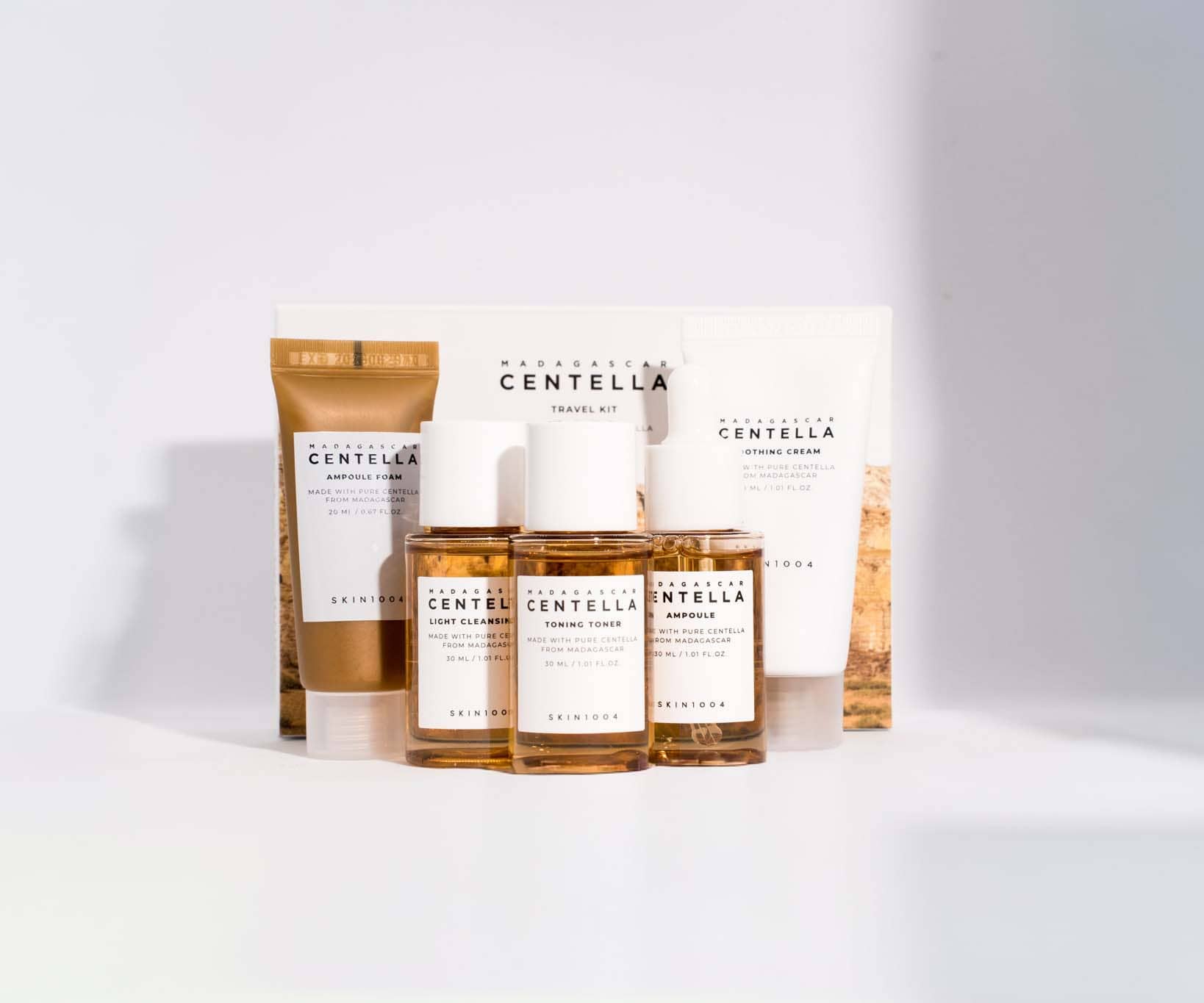 Kit de voyage à la Centella Asiatica