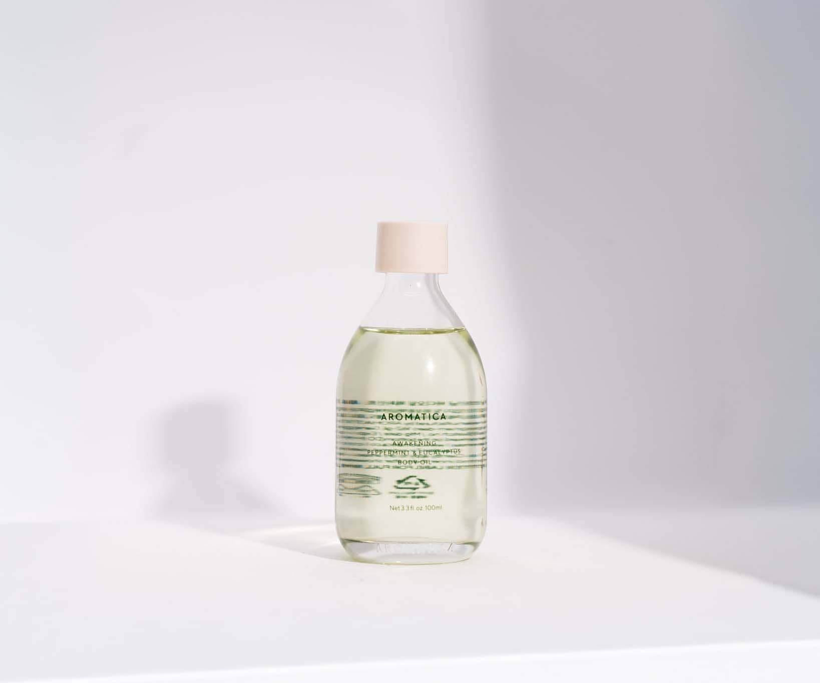 Huile pour le corps eucalyptus et menthe poivrée