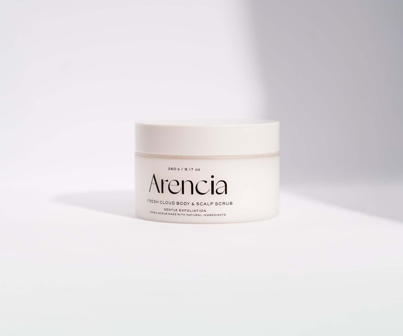 Exfoliant pour le corps au thé blanc