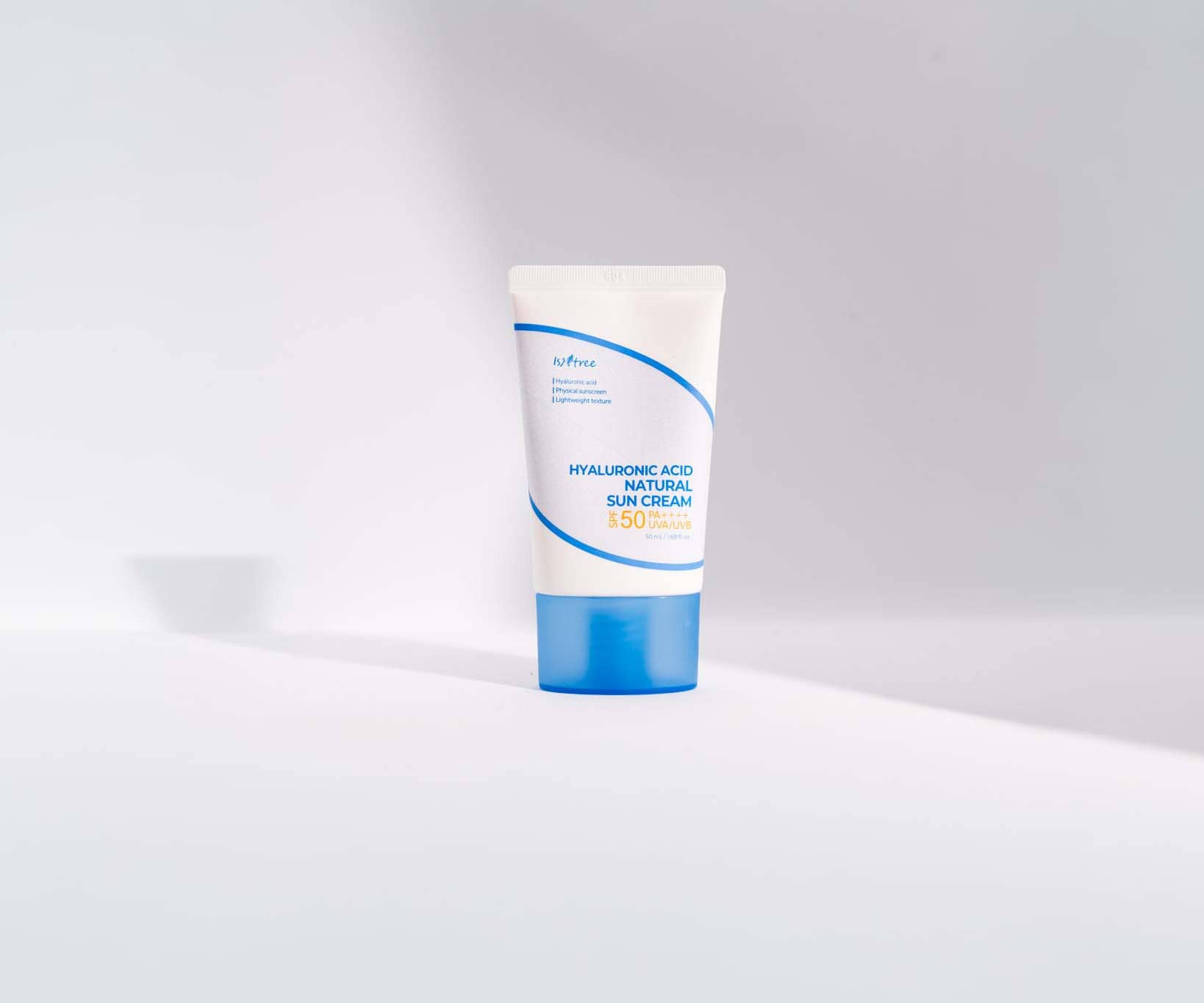 Crème Solaire fini naturel à l'acide hyaluronique SPF 50+