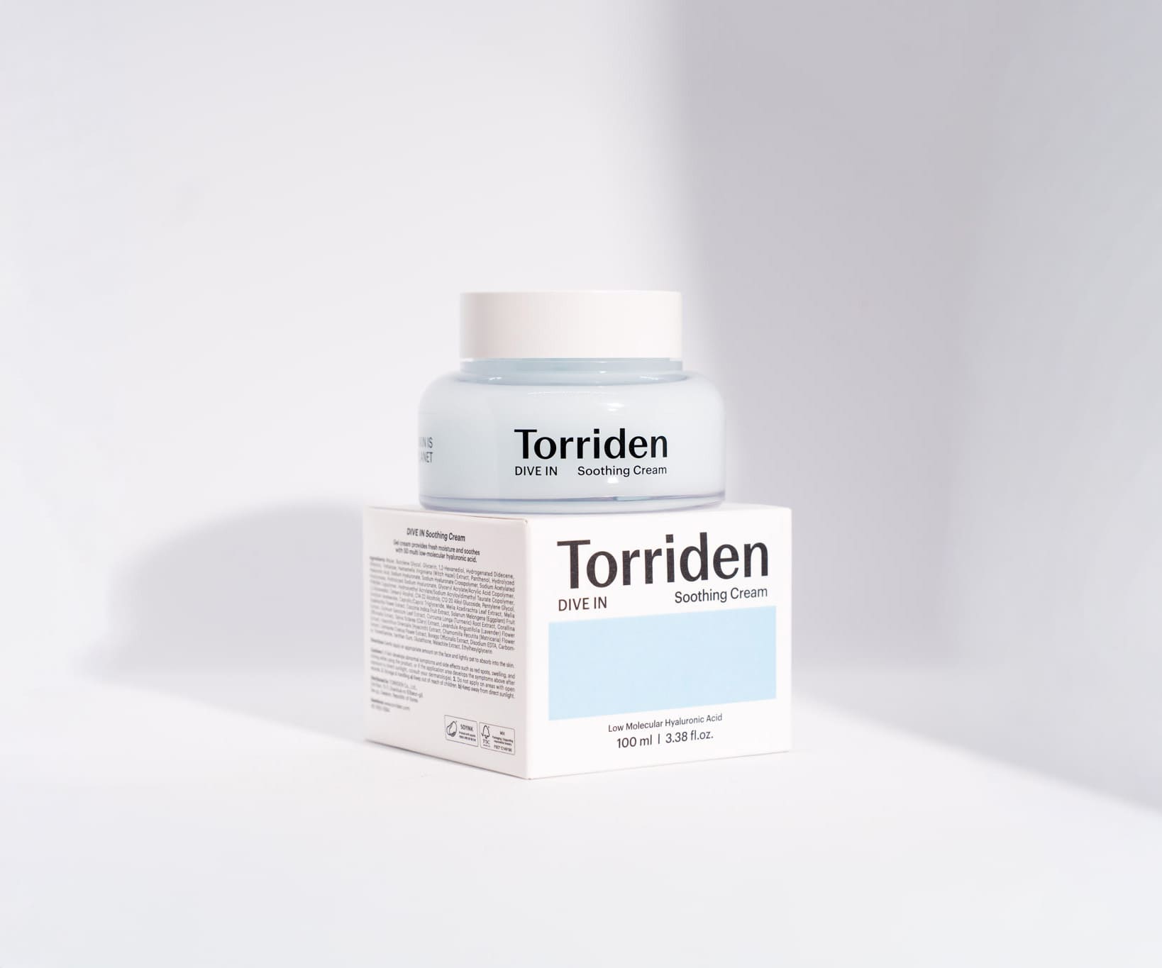 Crème apaisante à l'acide hyaluronique