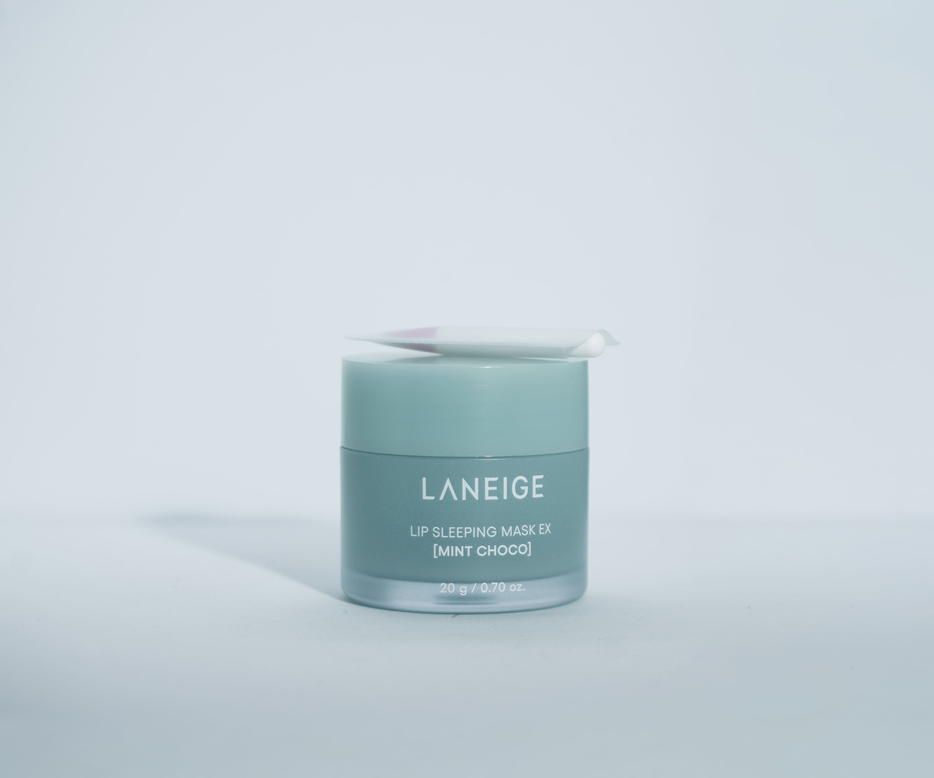 Masque de nuit pour les lèvres mint choco