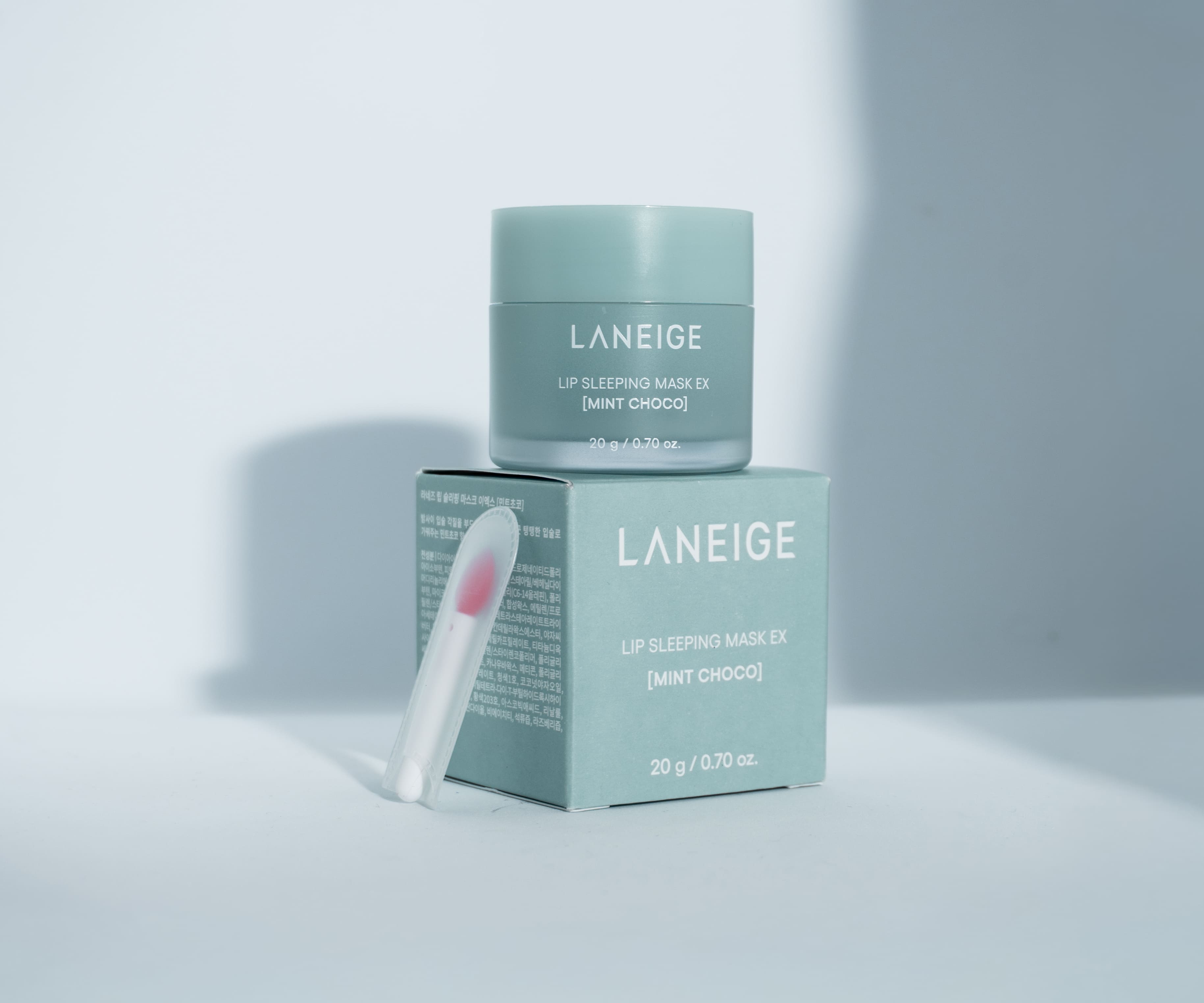 Masque de nuit pour les lèvres mint choco