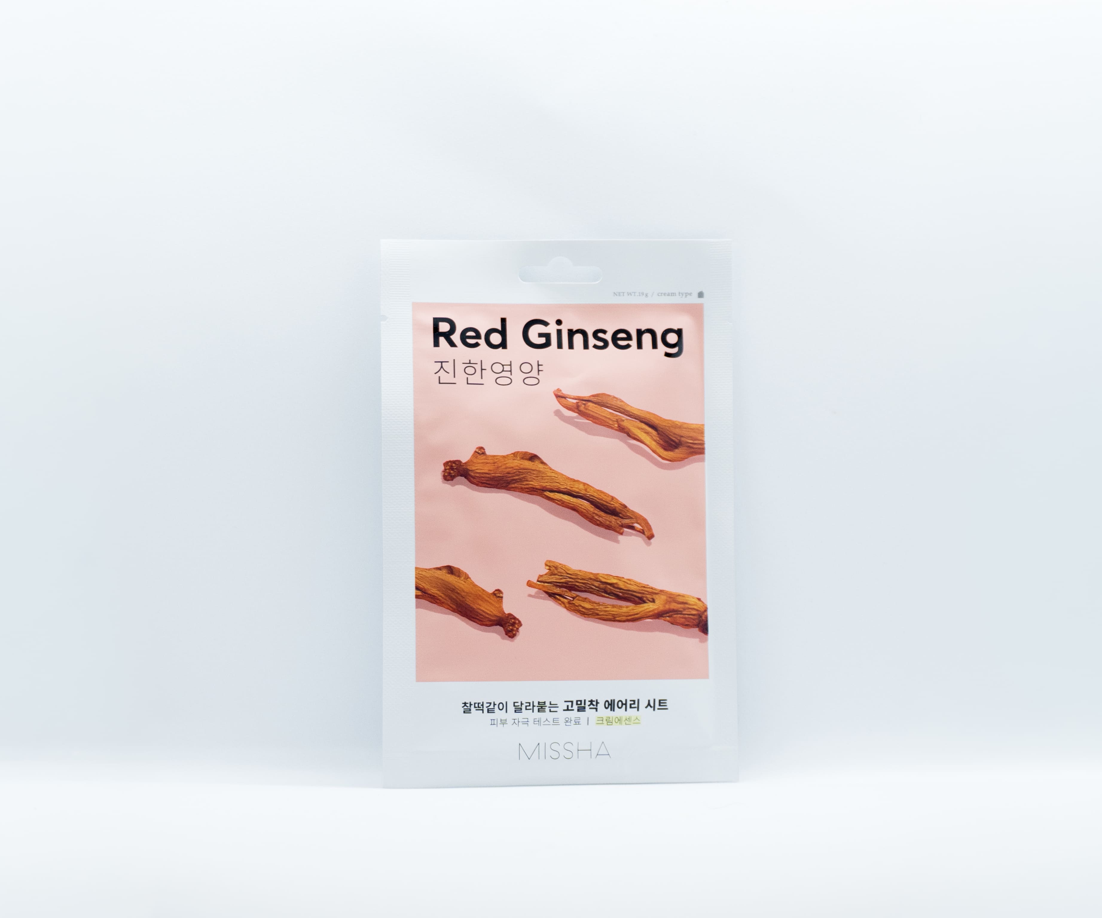 Masque en Tissu Airy Fit - GINSENG ROUGE