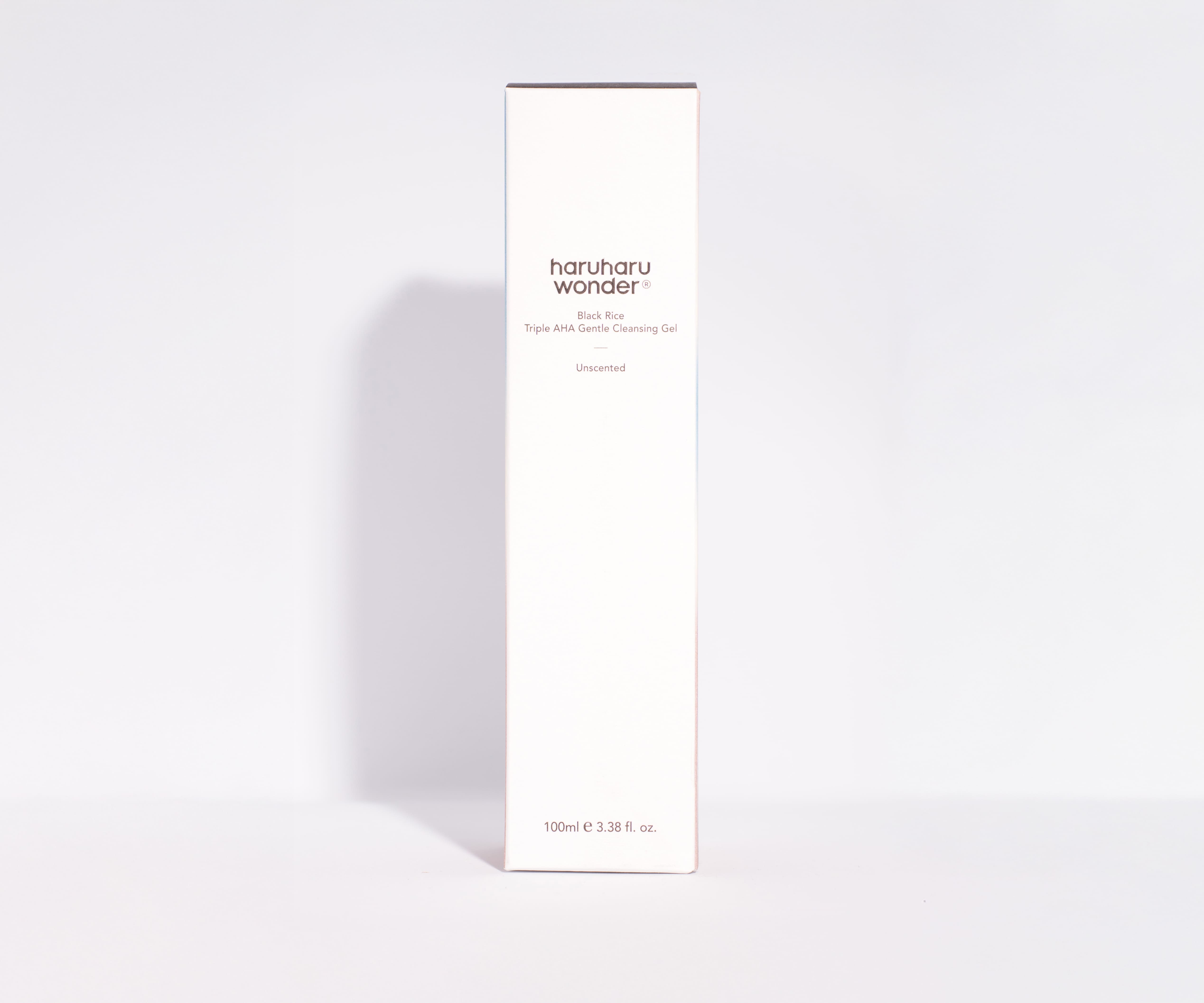 Gel nettoyant doux triple AHA au riz noir