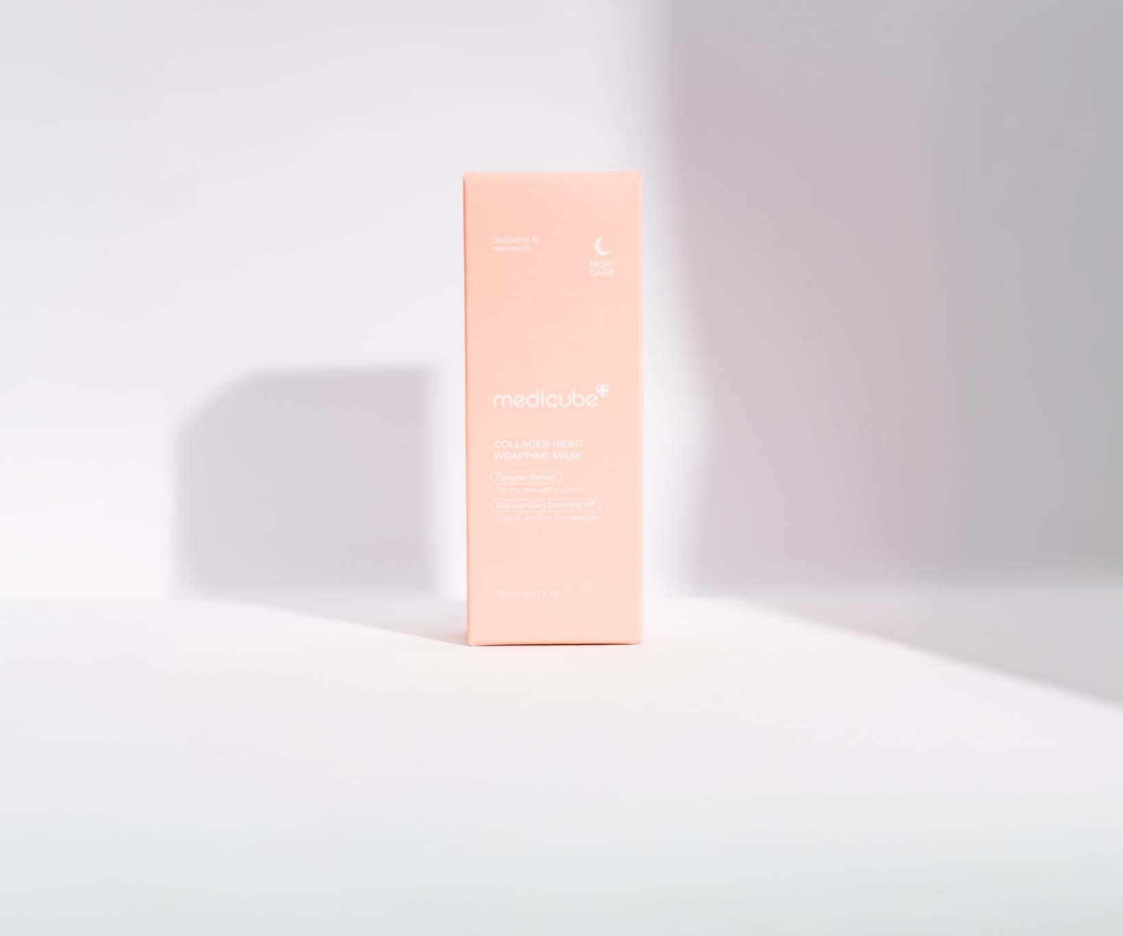 Masque enveloppant de nuit au collagène